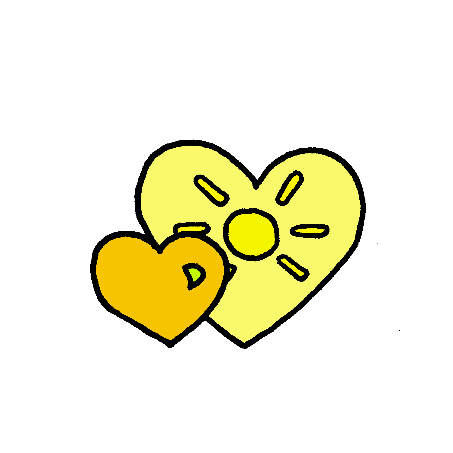 golden hearts